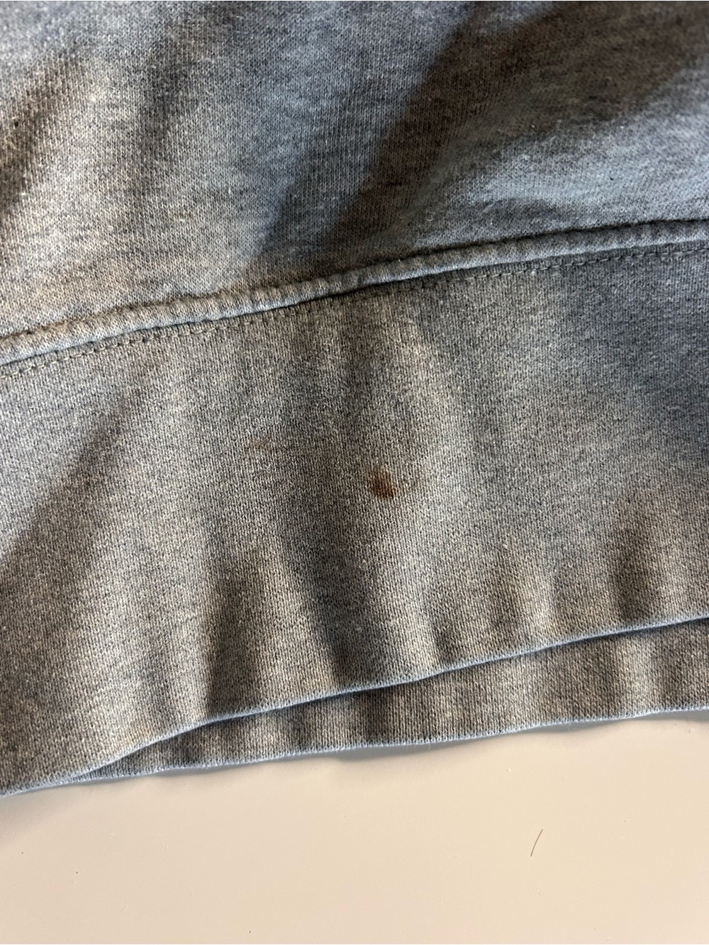 Nike Gray Women's Pullover Sweatshirt with Swoosh - Picture 4 of 4